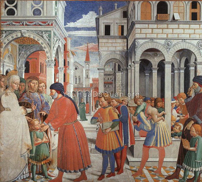 Wholesale Oil Painting - 贝诺佐·迪·勒斯·迪·桑德罗·戈佐利